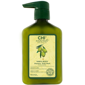 CHI NATURALS WITH OLIVE OIL Naturals Olive Oil Hair&Body Shampoo Šampon 340 ml