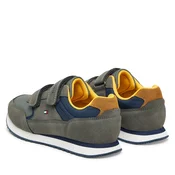 Tommy Hilfiger Superge Low Cut Velcro Sneaker T1X9-35253-1960 S Zelena