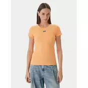 HUGO Majica Easy 50523924 Oranžna Slim Fit