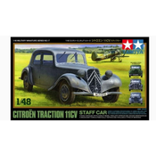 Tamiya maketa-miniatura Citroen Traction 11CV (štabno vozilo) • maketa-miniatura 1:48 tanki in oklepniki • Level 3