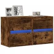 Zidni TV ormarici LED 2 kom boja hrasta 41x31x45 cm