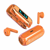 MOXOM Bluetooth slušalice Airpods MX-TW24/ narandžasta