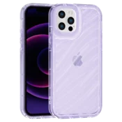 Aurora Wave maska za iPhone 12 Pro Max - ljubicasta
