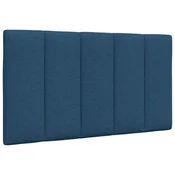 Vidaxl vidaXL Blazina za vzglavje, modra, 90 cm, blago