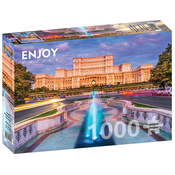 Enjoy - Puzzle Palača parlamenta, Bukarešta - 1 000 kosov