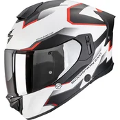 SCORPION Exo-530 Air Clip Matt White / Black / Red