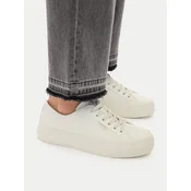 Calvin Klein Superge Vulc Flatf Lace Up Lth YW0YW01932 Bela