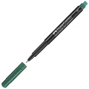 Marker permanentni 0,6mm multimark faber castell 151363 zelen
