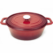 NEW Emajliran litoželezni lonec 3,4 l rdeč - Hendi 626832