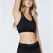 Top Chiemsee SPORT BRA - 19-3911 Deep Black