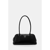GUESS Torba za čez ramo ARNELA SHOULDER SATCHEL  črna