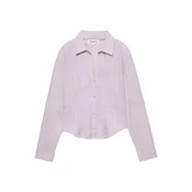 Pull&Bear Bluza temno siva/rosé