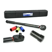 GEKO G10068 Moment ključ 1/2 28-210nm + 3-delni aluminijasti nastavki