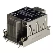 Supermicro SNK-P0078PC computer cooling component Processor Heatsink Black, Stainless steel (SNK-P0078PC)