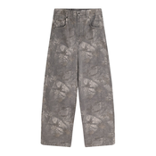 Bershka Kavbojke antracit/greige/temno siva