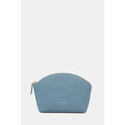 Usnjena kozmetična torbica Emporio Armani