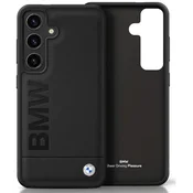 1 to 3 Usnjena Torbica Bmw Big Wordmark Za Samsung Galaxy S25 Z Zaščito Za Telefon