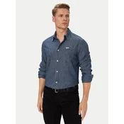 Guess Srajca M6YH44 D1297 Mornarsko modra Regular Fit