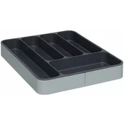 ORGANIZATOR PRIBORA ZA JELO FIVE 39X5,5X31CM POLIPROPILEN/TPE/TPR SIVA