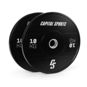 Capital Sports Elongate 2020, utezi, 2 x 10 kg, tvrda guma, 50,4 mm