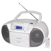 Sencor prijenosni radio SPT 3907 W Bluetooth /CD/ MP3/SD/USB/AUX