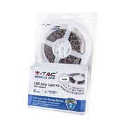 LED trak - SET s krmilnikom in daljincem 6W/m RGB 30LED/M 12V 5m IP20 ( 212124+3625+3238)