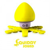 Celly bluetooth vodootporni zvučnik sa držačima u žutoj boji ( SQUIDDYSOUNDYL )