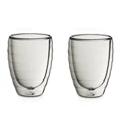 Kela Steklo KL-12412 Kozarci za latte-macchiato CESENA set 2, 300 ml