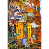 BlueBird - Puzzle Šolski avtobus - 1 000 kosov