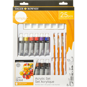 Daler Rowney Simply Set akrilnih barv 12 x 12 ml