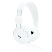 Ewent EW3578 naglavne slušalice i slušalice s ugradenim mikrofonom Žicano Obruc za glavu Glazba Bijelo