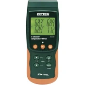 Extech 2-/4-kanalni merilnik temperature s shranjevalnikom podatkov Extech SDL200, tipa K