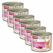 Animonda Carny Kitten Baby Paté - govedina in piščanec 6x200 g