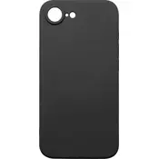 mobilNET silikonski ovitek iPhone 17e črn (Fiber)