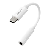HOCO HF/avdio adapter Type C na 3,5 mm Jack LS30 bel
