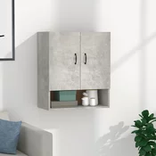 Zidni ormaric boja betona 60x31x70 cm od konstruiranog drva