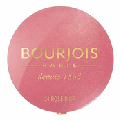 Bourjois Paris Little Round Pot rdečilo za obraz 2.5 g Odtenek 34 rose d´or