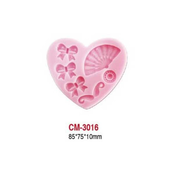 Hani International Kalup, Silikonski, 85x75x10mm, Roze