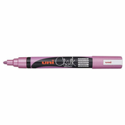 Marker Uni pwe-5m kreda metallic rozi