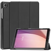 Izjemno tanek etui Fold za Lenovo Tab M8 Gen 4 - črn