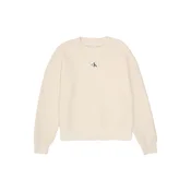 Calvin Klein Jeans Pulover bež