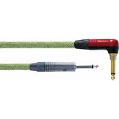 Cordial Ecohemp PR-SILENT 3 m Ravni - Kutni Instrument kabel