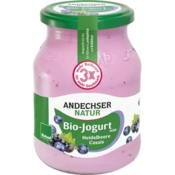 Jogurt mild borovnica & ribiz 3,7% BIO Andechser 500g