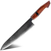 Damaskus kuhinjski nož Kikaru - Big Chef KP35081