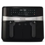 TAU Taurus Air Fry Digital Duo Double 9 L 2200 W Hot air fryer Black