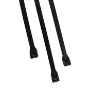 shumee Kabelske vezice 3,6x280 mm črne - 100 kosov