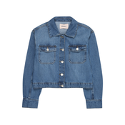 KIDS ONLY Prehodna jakna KOGLUMI moder denim