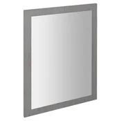 SAPHO Zrcalna Plošča NIROX v Srebrnem Hrastovem Okvirju 60x80cm