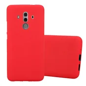 Cadorabo Cadorabo Case, združljiv s Huawei v Frost Red - Zaščitni pokrov iz fleksibilnega silikona TPU, (20571676)