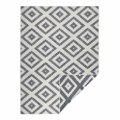 Siva zunanja preproga NORTHRUGS Malta, 200 x 290 cm